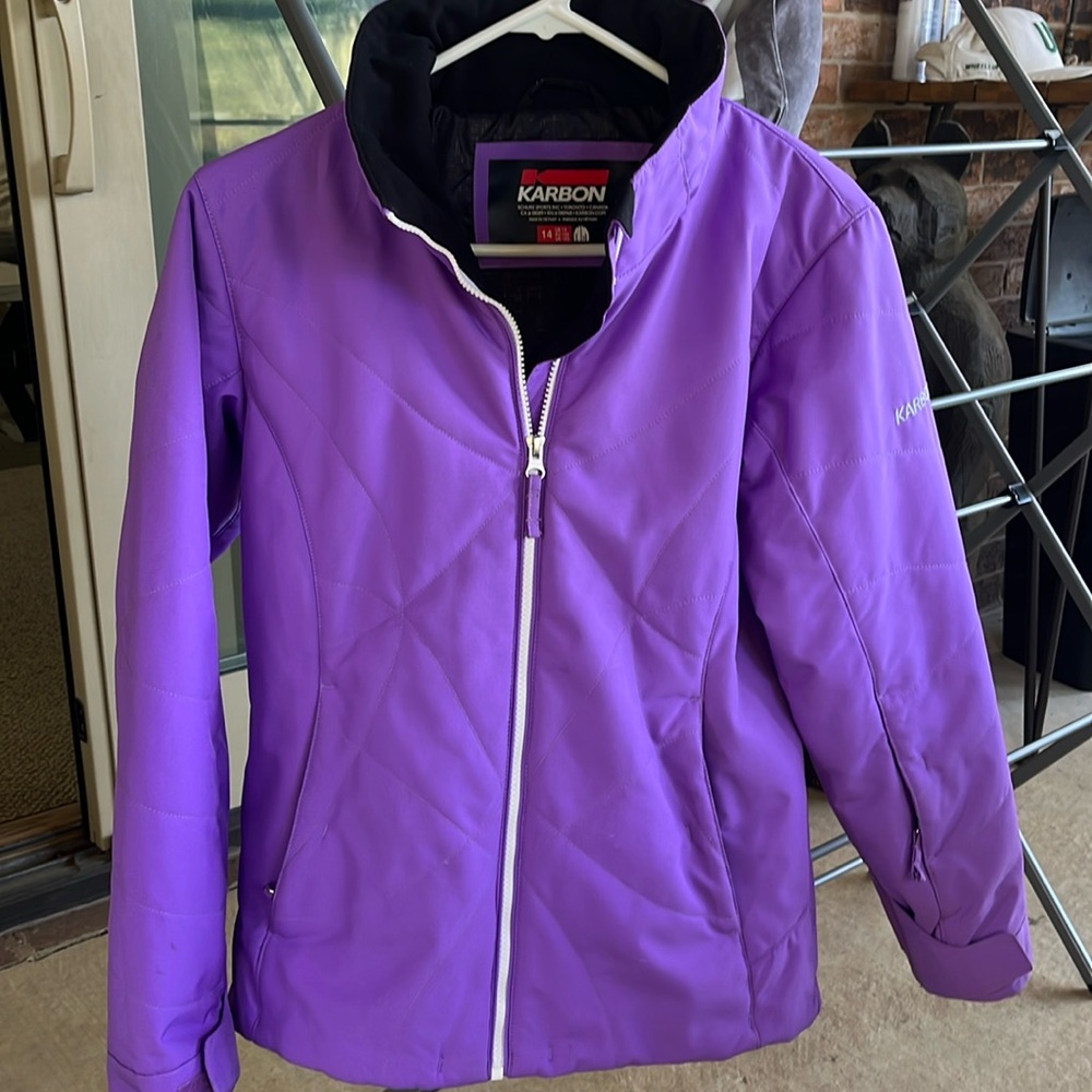 Like new girls Karbon ski coat